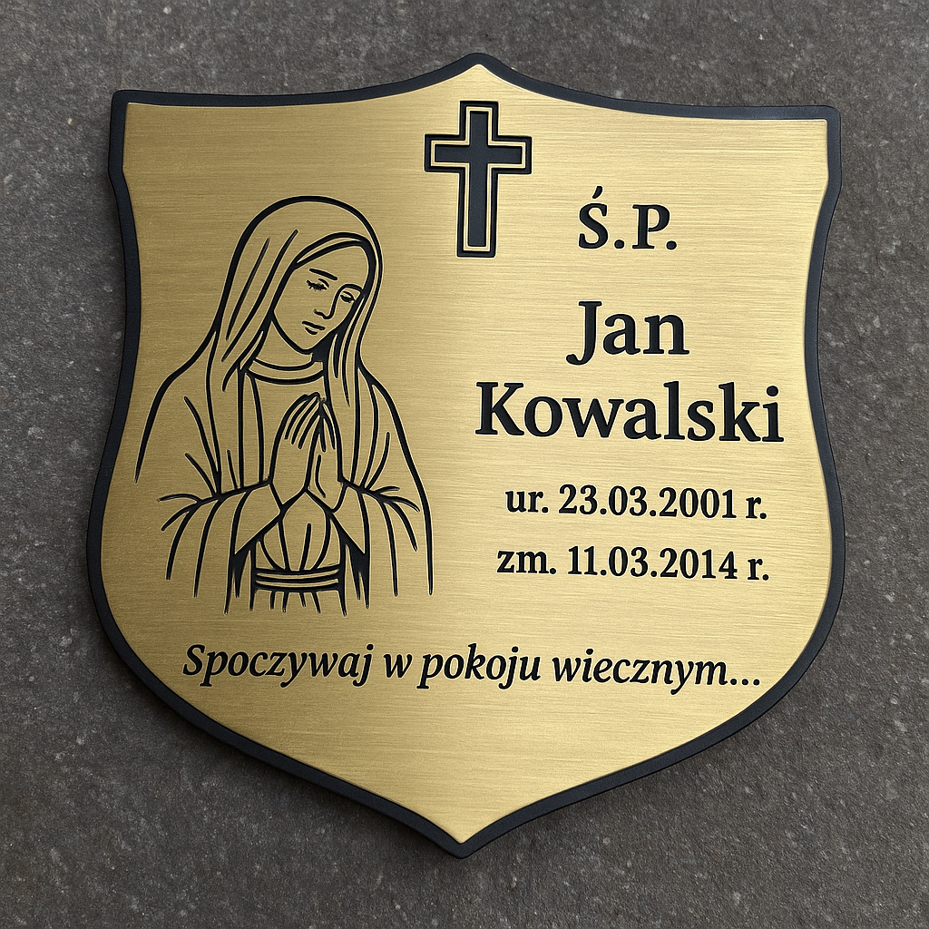 Tabliczka z psem i kotem